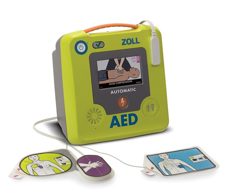 ZOLL AED 3 SEMI-AUTOMATIC AED - Tagged Gloves